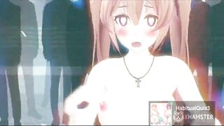 MMD r18 Murasame to dance in My Head sexy lady seduce erotic move 3d hentai