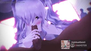 MMD r18 Kashima sweat girl love stepdad cock 3d hentai