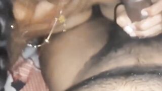 horny bhabi sucking deep and fucked by devar