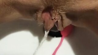 Pissing and squirt orgasm