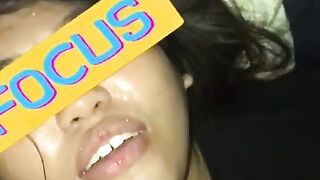 Deep throat si pinay na ka fubu pinutukan sa mukha