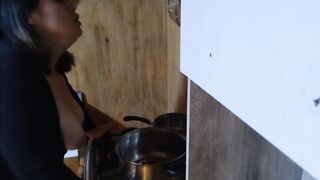 mommy is fucked in the kitchen POV