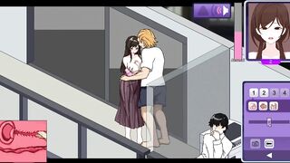 Ntraholic[Tiramisu]Game-NTR Legend secretly caressed his wife's breasts while her husband smokes