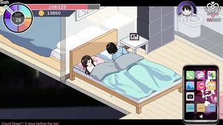 Ntraholic[Tiramisu]Game-NTR Legend secretly caressed his wife's breasts while her husband smokes