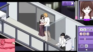 Ntraholic[Tiramisu]Game-NTR Legend secretly caressed his wife's breasts while her husband smokes