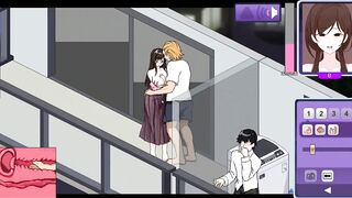 Ntraholic[Tiramisu]Game-NTR Legend secretly caressed his wife's breasts while her husband smokes