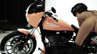 HARLEY BACKSTAGE PHOTO SHOOT