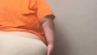 BBW Quick Little Striptease Spanking Ass