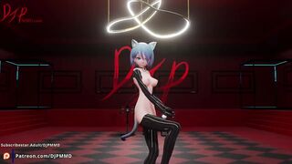 sexy catgirl nude Mia Short Hair 1556