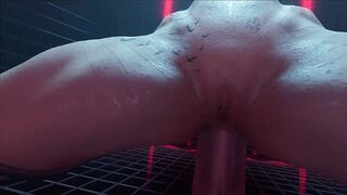 Gifdoozer hot sex intense delicious ass gaping sweet pussy gaping hot big dick inside stomach by Gifdoozer