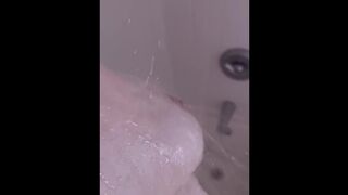 SENSITIVE NIPPLES GET HARD THINKING ABOUT MY STEPDAD IN THE SHOWER