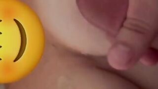 Moaning Tittyfuck: he explodes on my massive tits!