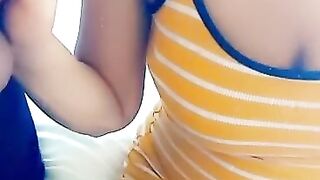 FRANCE yellow bone YELLOW DRESS french girl BLOW JOB SUCKING DICK BBC