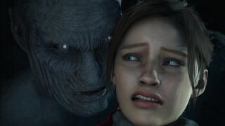 MONSTER COCK Mr.X Fucks Claire Redfield HARD Resident Evil Hentai 3D