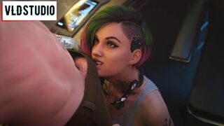 Cyberpunk 2077 Judy Alvarez HENTAI 3D