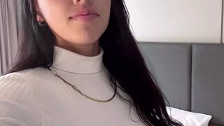 Busty Santica Mahito Is Horny And Alone Looking For Ways To Please Herself