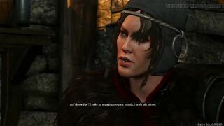 Geralt defeats Jutta the Iron Maiden So she Spread her legs for him Witcher 3