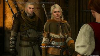 Ciri won't let her friend fuck with Geralt Instead She Spread her legs for him Witcher 3