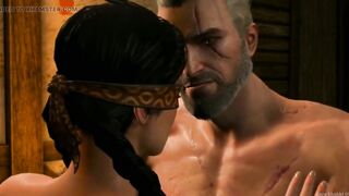 Geralt makes Philippa Eilhart his Whore Witcher 3