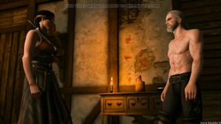 Geralt makes Philippa Eilhart his Whore Witcher 3