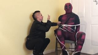 Negasonic Gives Deadpool Tickling