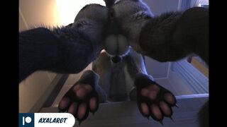 Furry Hard Fuck with Huge Dick Until Cum