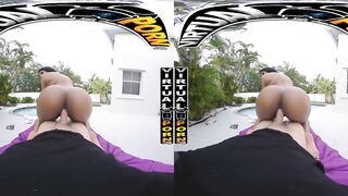 VIRTUAL PORN - Busty Black Goddess Zoey Sinn VR Porn #POV