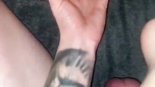 Hot Footjob, fuck her wet pussy