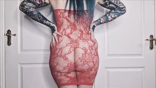 ElizabethHunnyxox Uncensored YouTube bodystocking Try On