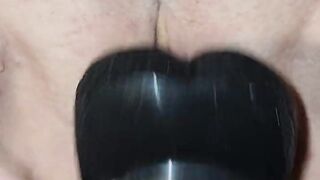 Bbc deep in slutwife pussy bbc dildo balls deep brutal white wife pussy stretched gaped and ruined pussy big pussy