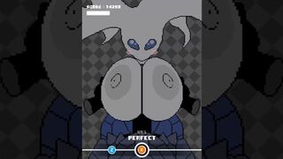 BIG BUTT work for a BIG WHITE HOLLOW KNIGHT LADY in BEATBANGER