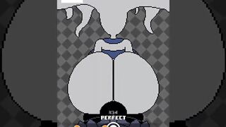 BIG BUTT work for a BIG WHITE HOLLOW KNIGHT LADY in BEATBANGER