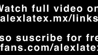 Alex's new puppy T3, fucked until she orgasm - Alex Latex