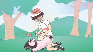 Miltank x Ash! Rule34 Animation