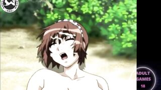 Orgia hentai en el bosque