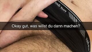 My girlfriend cheats on the Club Toilet Snapchat German