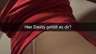 My girlfriend cheats on the Club Toilet Snapchat German