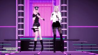 [MMD] Fifth Harmony - Worth It Ahri Seraphine Sexy Hot Dance 4K