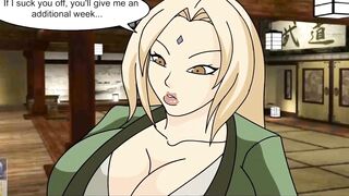 Tsunade big boods and big ass give blowjob hardcore big dick anime 18+ henrai Naruto game gameplay