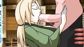 Tsunade big boods and big ass give blowjob hardcore big dick anime 18+ henrai Naruto game gameplay