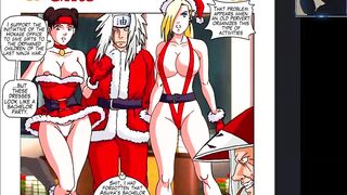 Ino and Tenten fucked hard during the Christmas party