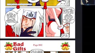 Ino and Tenten fucked hard during the Christmas party