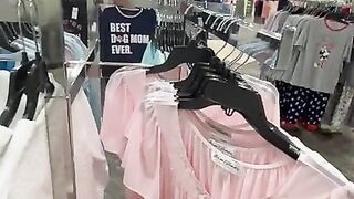 Crazy Ebony Slut Fucks White Cock In the Middle Of Macy's! - Tila Totti