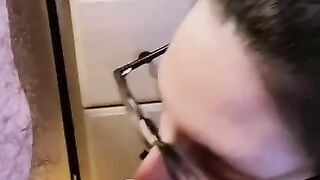 Blowjob Queen loves dick in her throat