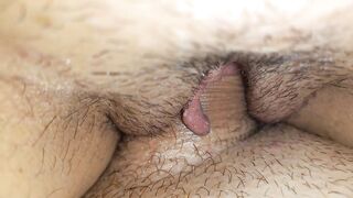 Pussy swallow cock Close up