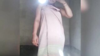 Assamese college girl showing her boyfriend