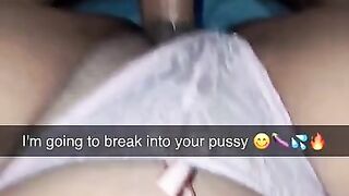 Cheerleader fucks her classmate after class and says she's never seen a dick that big