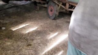 User Fuck with 2 Boys in the Dirt Barn