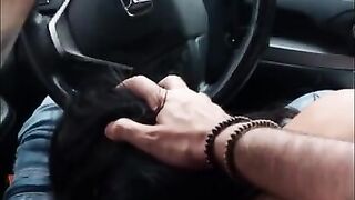 HOT BLOWJOB IN THE CAR