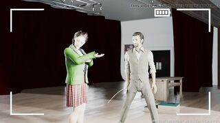 Full Measure - Scene 02 of 08 - an animated spanking video series